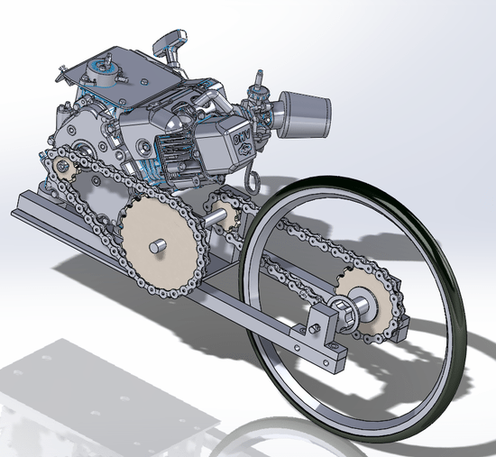 AUB SuperMileage Vehicle Power Transmission Gear System